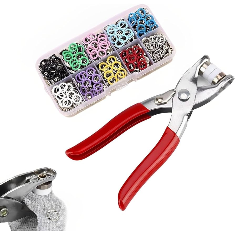 Amazon.com: Fixed Button Tool, Snap Button Set with Pliers